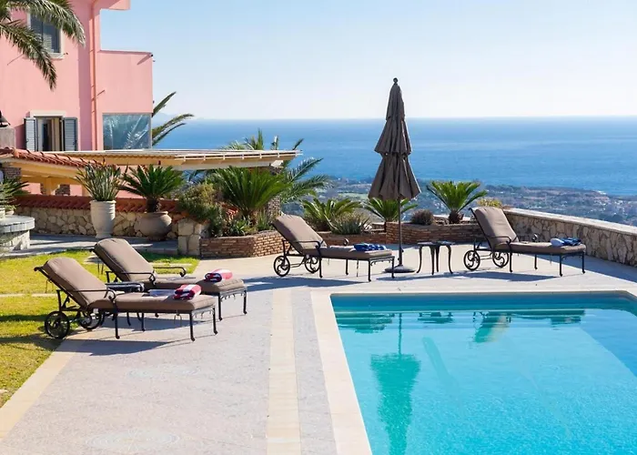 Sunset Mansion Kefalonia וילה Livathos (Kefalonia)